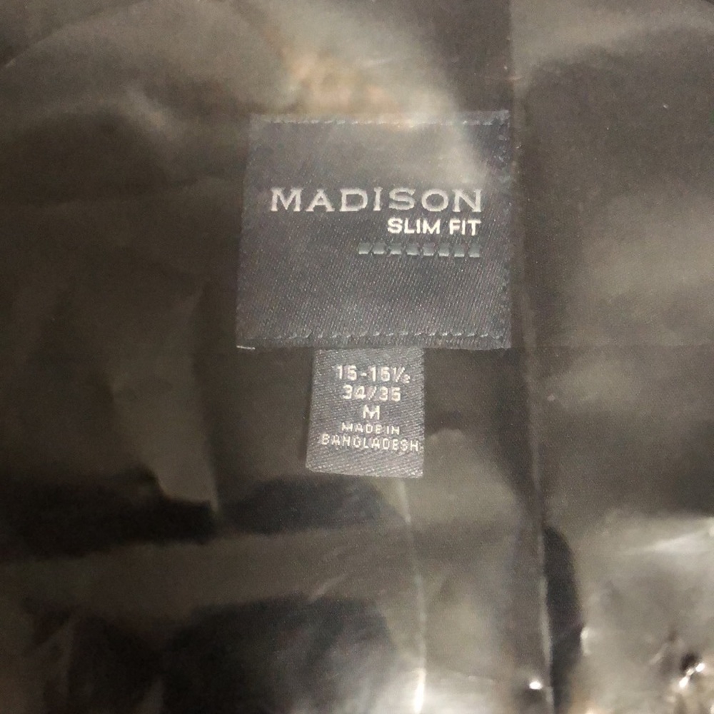 LOT OF 2 MADISON SLIM FIT DRESS SHIRTS NWT - Picture 6 of 12
